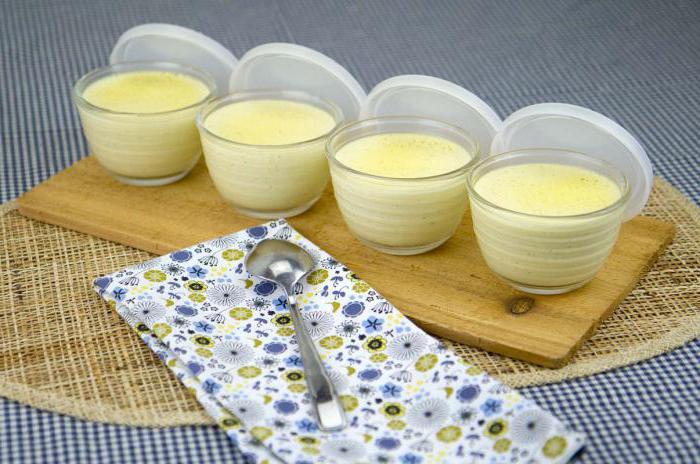 Pudding à la vanille: recettes de cuisine