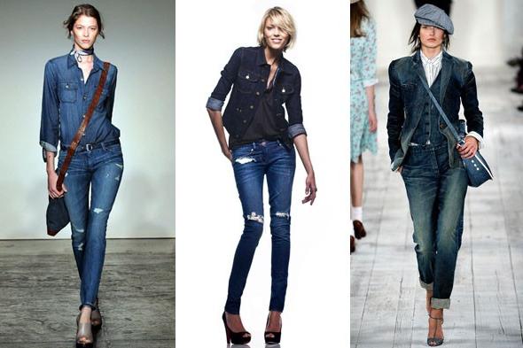 Conseils de mode: que porte une chemise en jean?