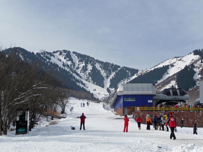 Le meilleur domaine skiable d'Almaty